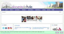 Desktop Screenshot of diocesisdeavila.com